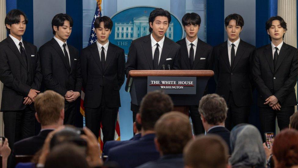 BTS at the White House