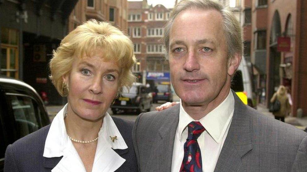 Christine and Neil Hamilton