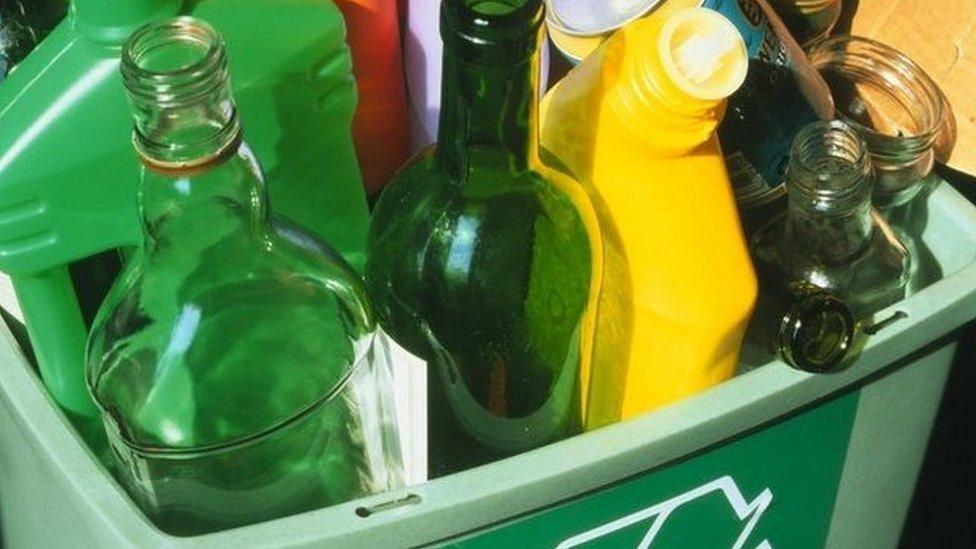 Bottles for recycling