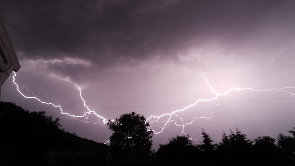 Lightning over Ramsey