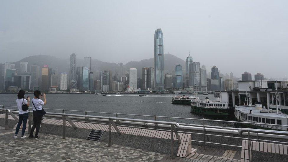 Hong Kong skyline