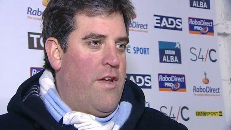 Cardiff Blues chief executive Richard Holland