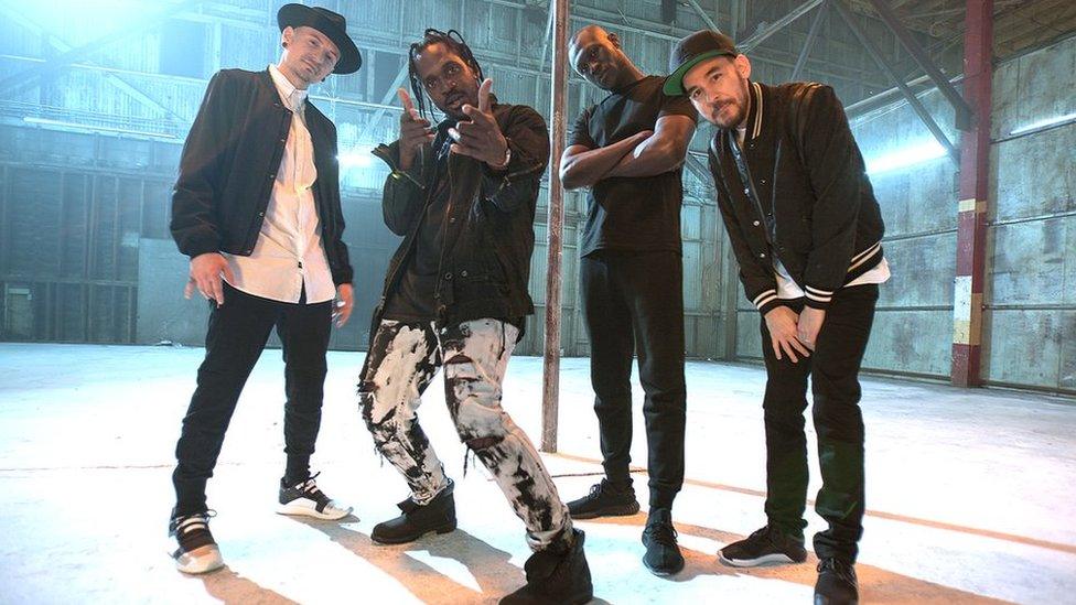 Chester Bennington, Pusha T, Stormzy and Mike Mike Shinoda