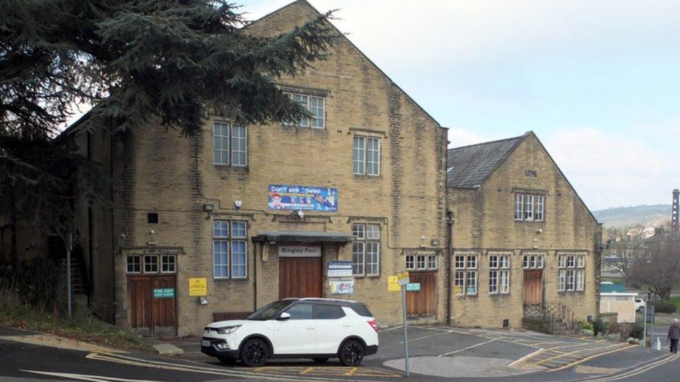 Bingley swimming pool building