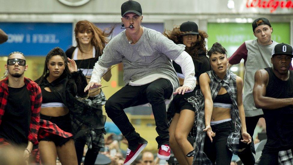 Singer Justin Bieber performs on NBC's Today show in New York September 10, 2015.