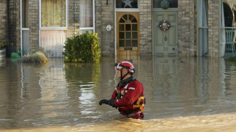 Flooding in York