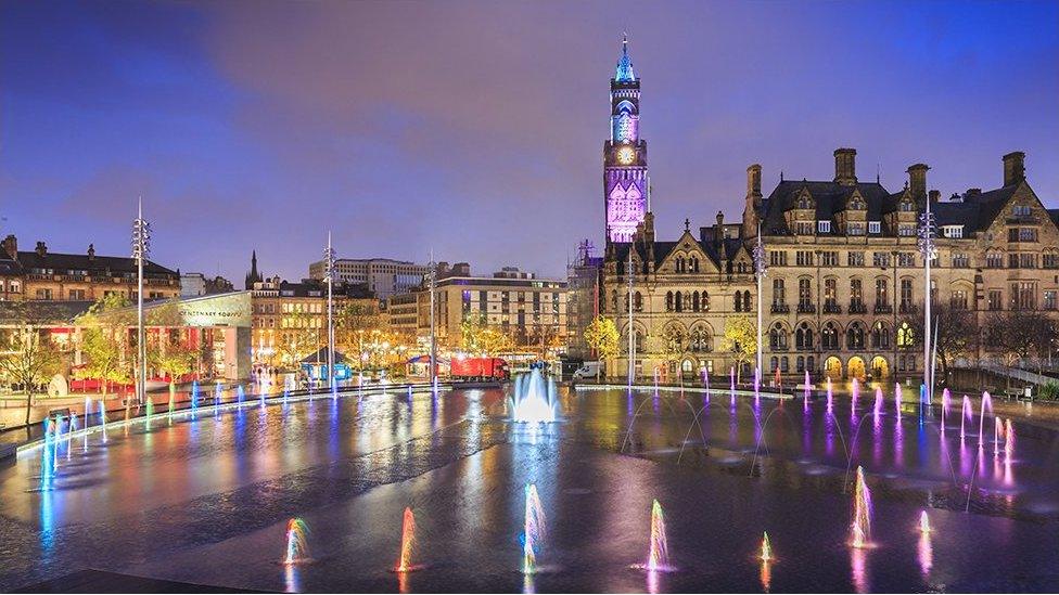 Bradford at night