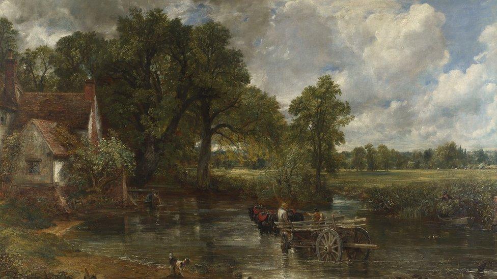 The Hay Wain by John Constable