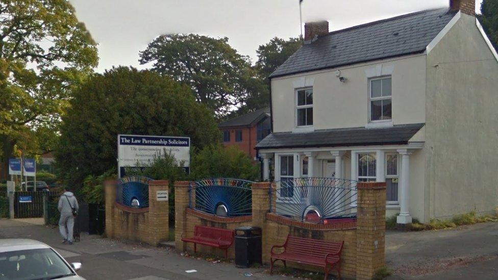 The Law Partnership Solicitors pictured in September 2015