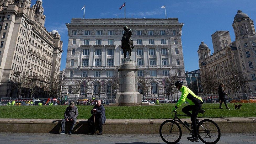 Liverpool City Council offices at the Cunard Building