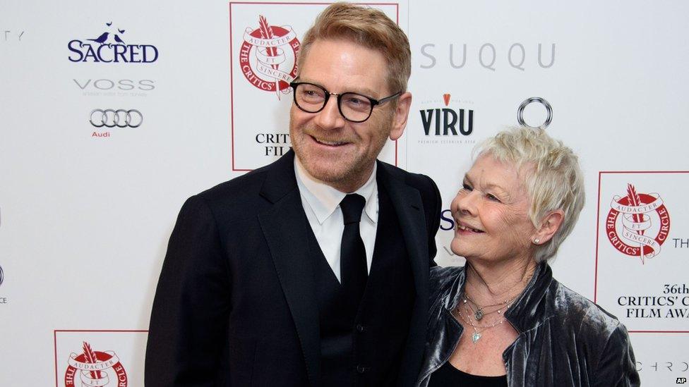 Sir Kenneth Branagh and Dame Judi Dench