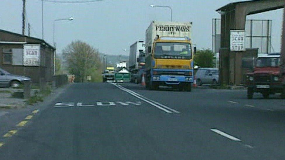 Delays crossing the border used to be a common occurrence for those travelling between Northern Ireland and the Republic of Ireland