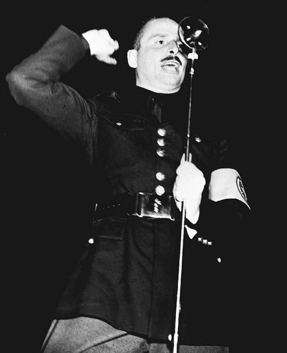 Sir Oswald Mosley in 1936