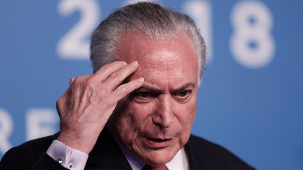 Former Brazilian President Michel Temer