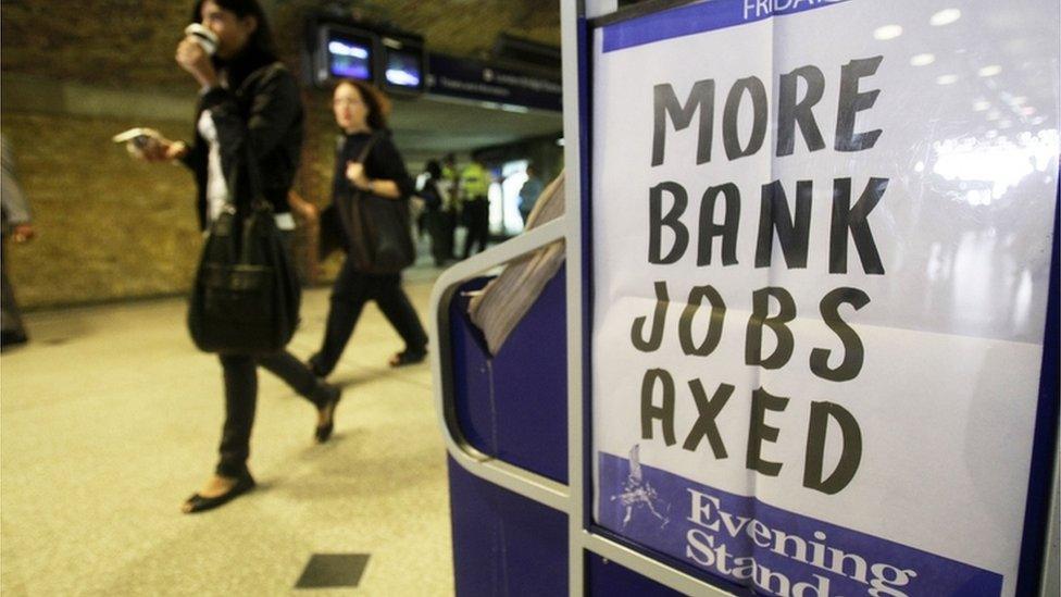 A newspaper stand in London Bridge station in September 2008