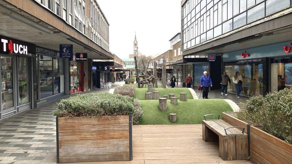 Stevenage town centre