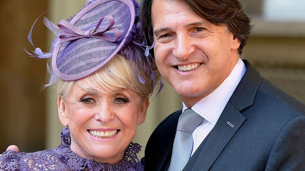 Dame Barbara Windsor and Scott Mitchell