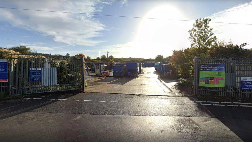 Capstone recycling centre