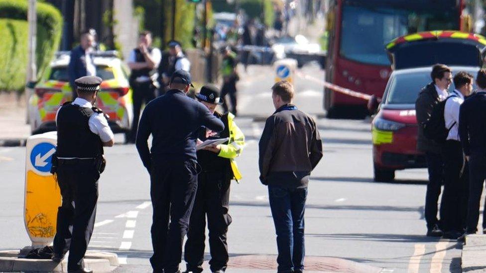 Police in Hainault