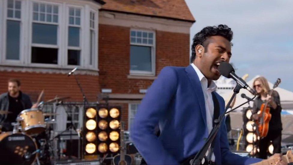 Himesh Patel singing in Yesterday