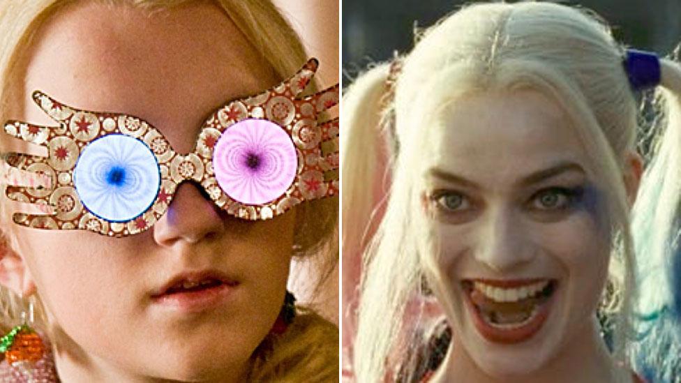 Luna LOvegood and Harley Quinn