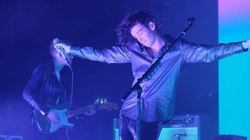 Matthew Healy from The 1975