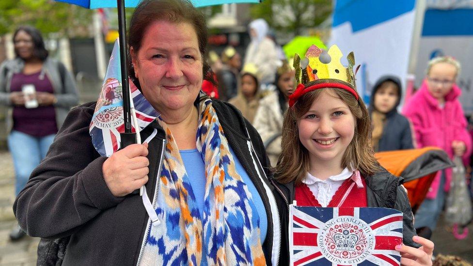 Tina and her granddaughter Alexis, in Luton