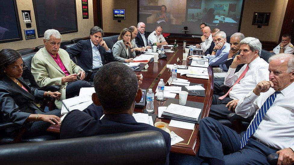 barack Obama in situation room