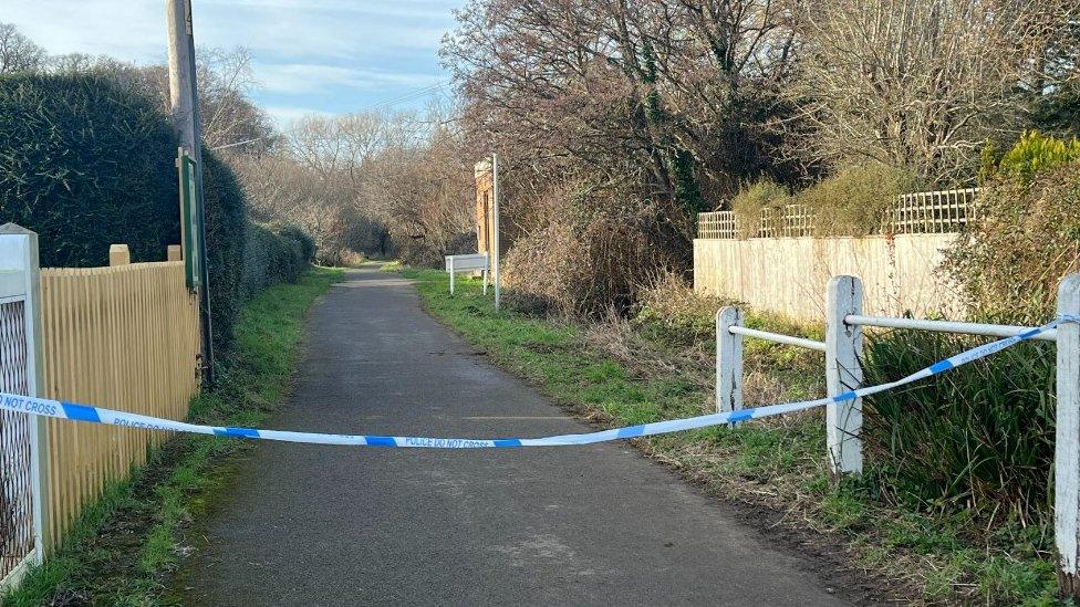 Sunshine Trail cycle track,