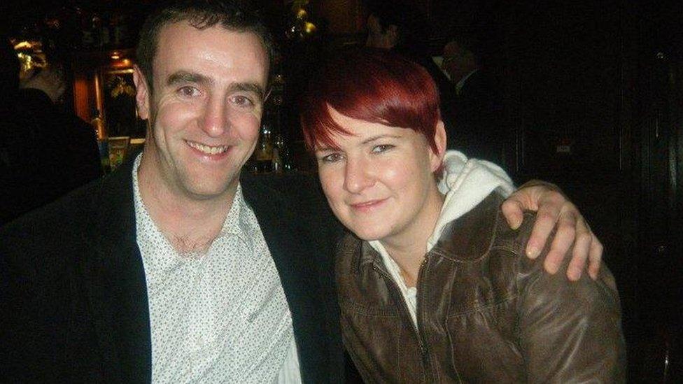 Mark H Durkan and sister Gay