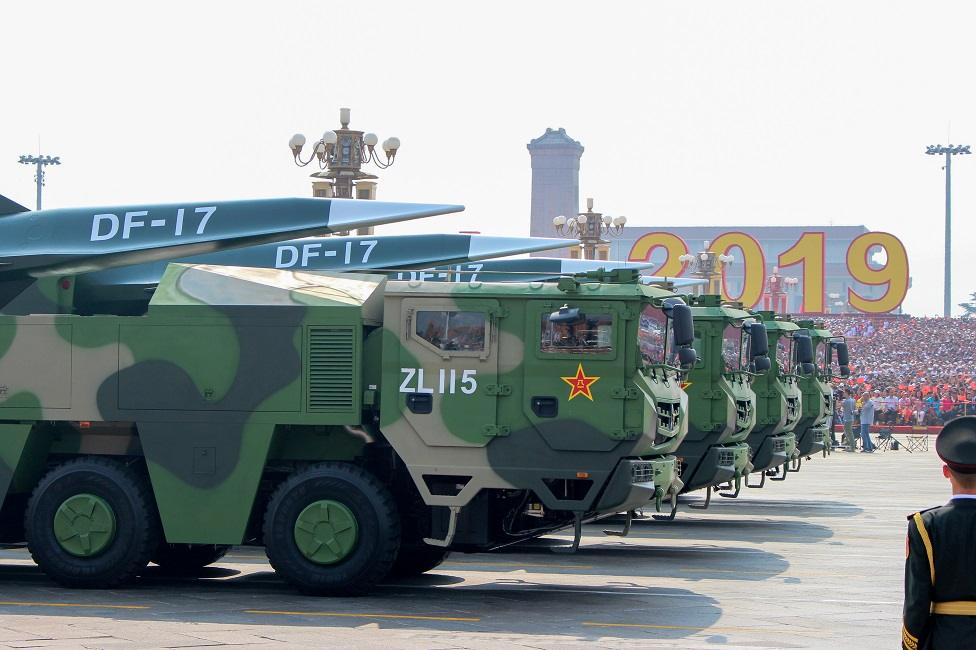 China's hypersonic glide vehicles featured in a 2019 Beijing parade