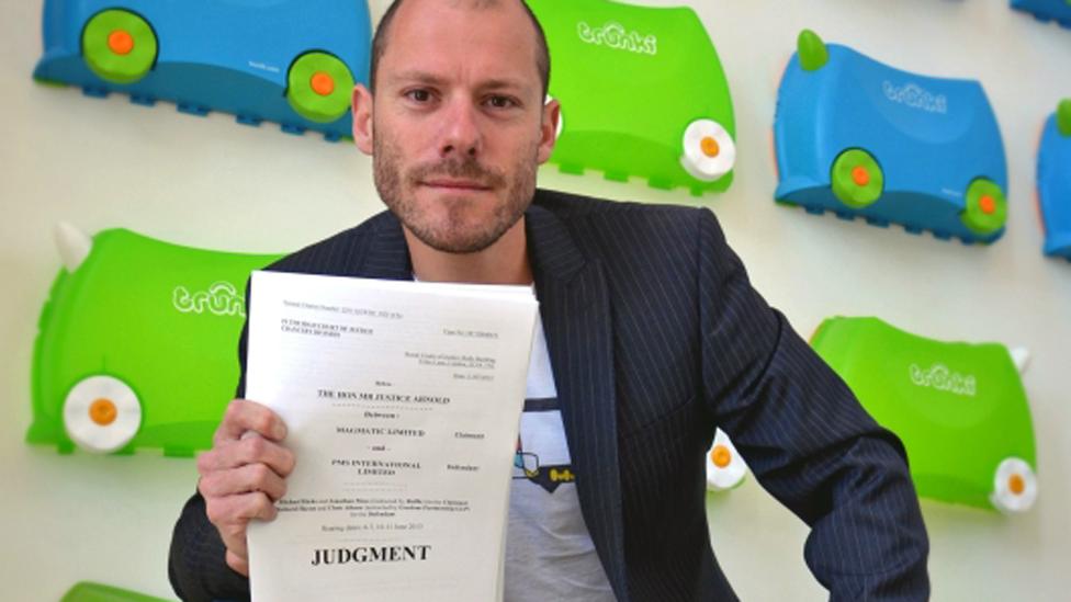Trunki loses ride on animal suitcase court case BBC News