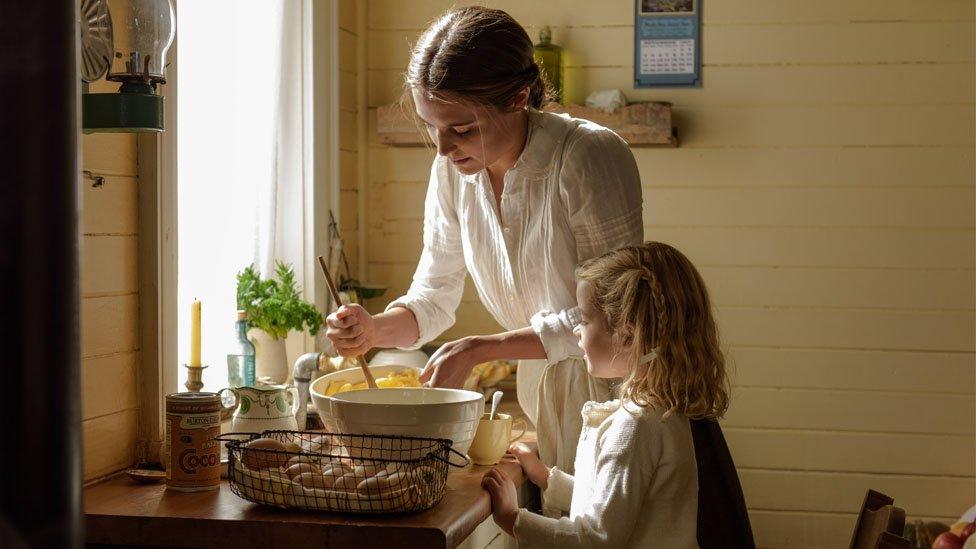 Alicia Vikander and Florence Clery