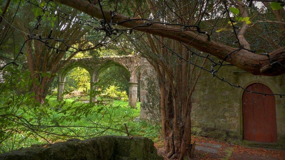 Llanidan Old Church near Brynsiencyn, Anglesey