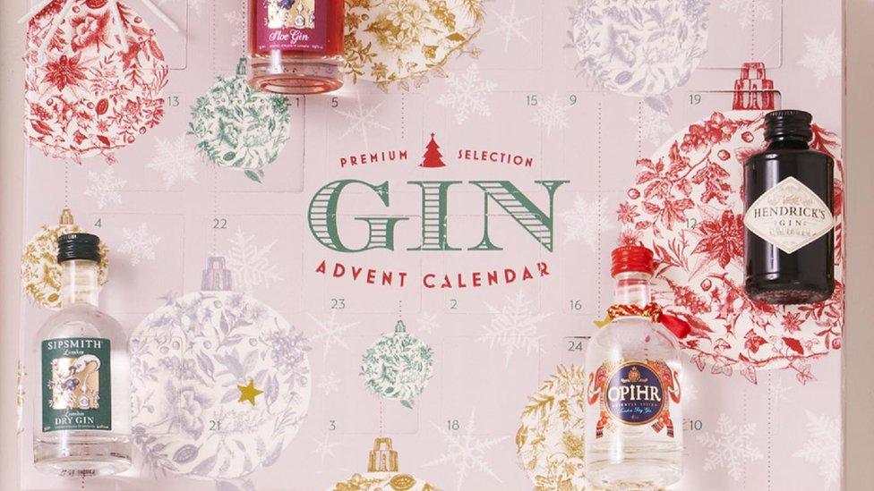 Gin advent calendar