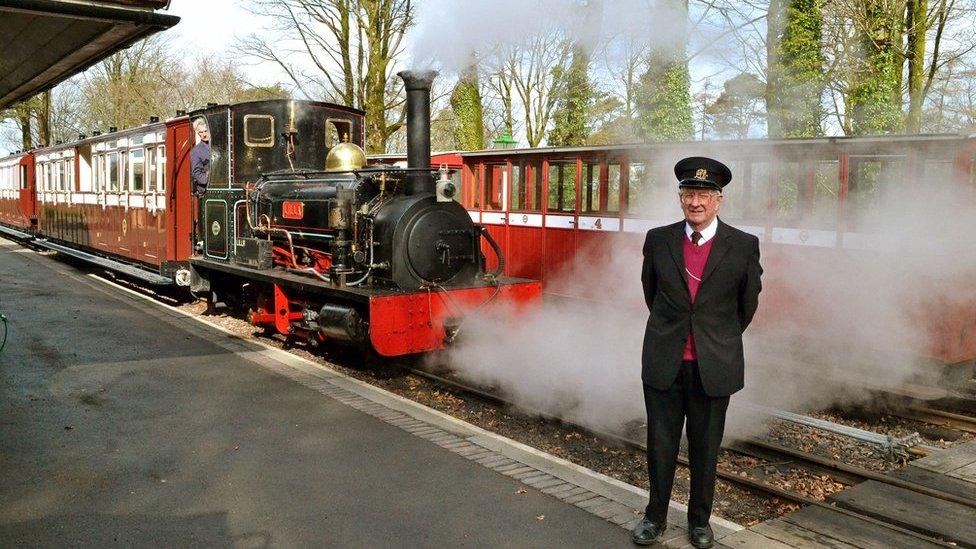 Lynton and Barnstaple Railway at Woody Bay Station