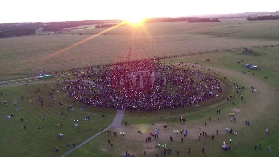 Stonehenge Drone