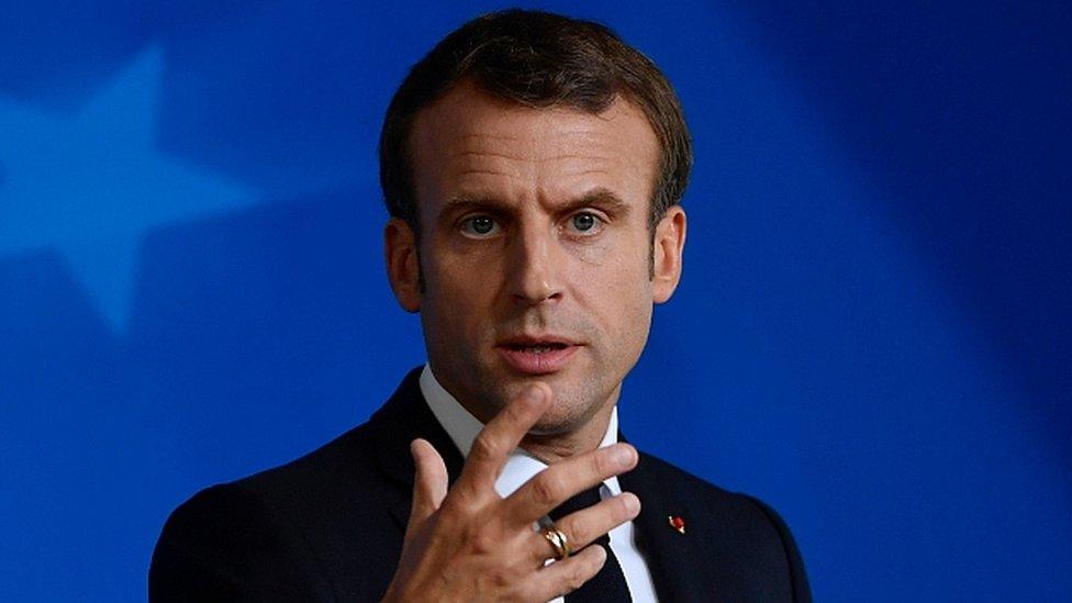 French President Emmanuel Macron