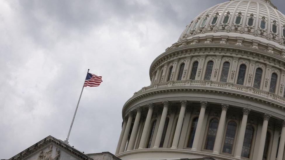 The US Capitol building