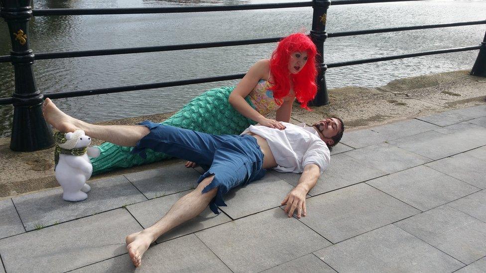 Recreation of The Little Mermaid