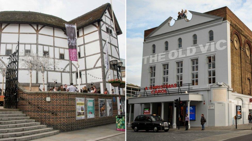 Shakespeare's Globe and The Old Vic