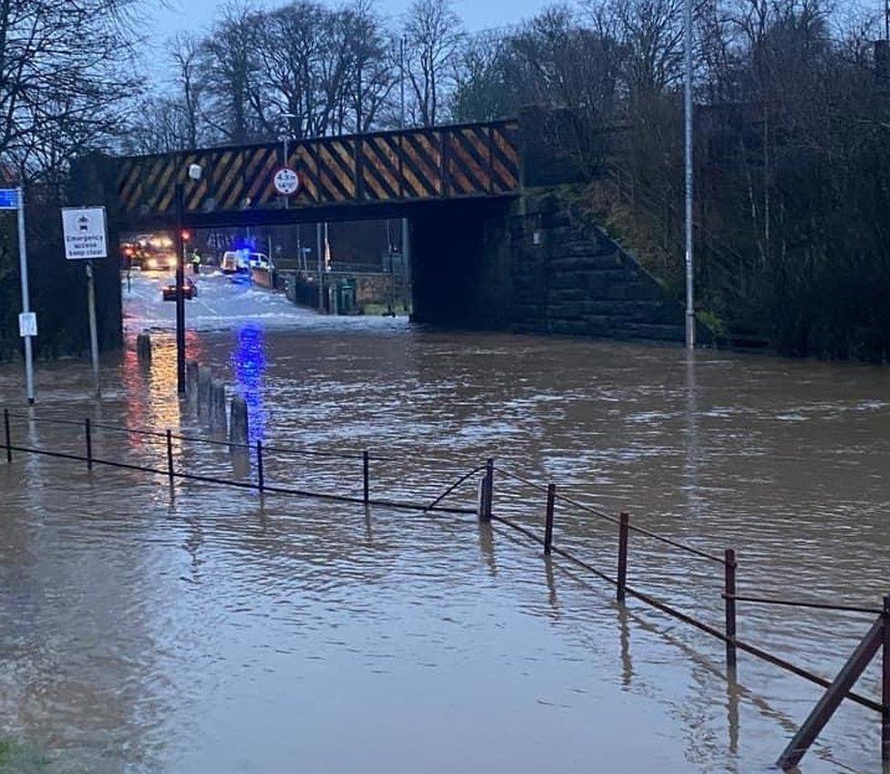 Milngavie flooding