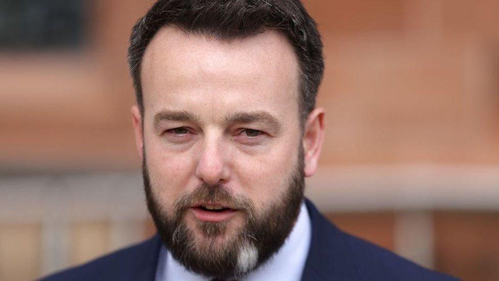 SDLP Leader Colum Eastwood