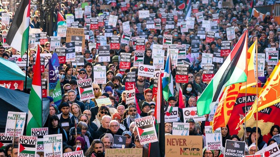 Glasgow protest