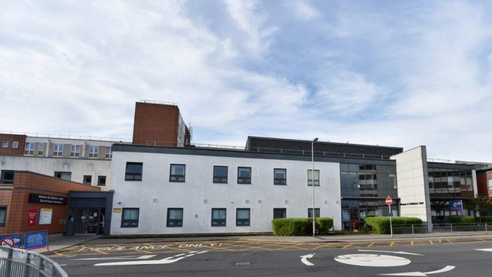 Women's and children's unit at Blackpool Victoria Hospital