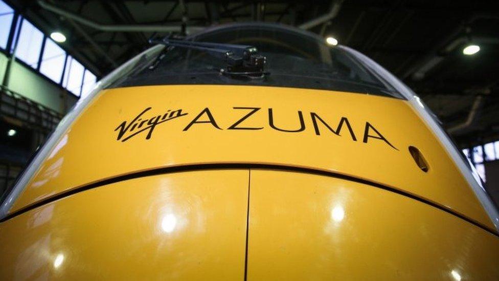 Virgin Azuma train