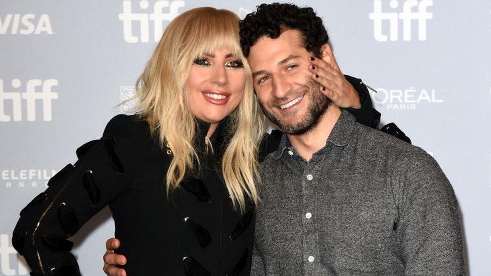 Lady Gaga and Chris Moukarbel