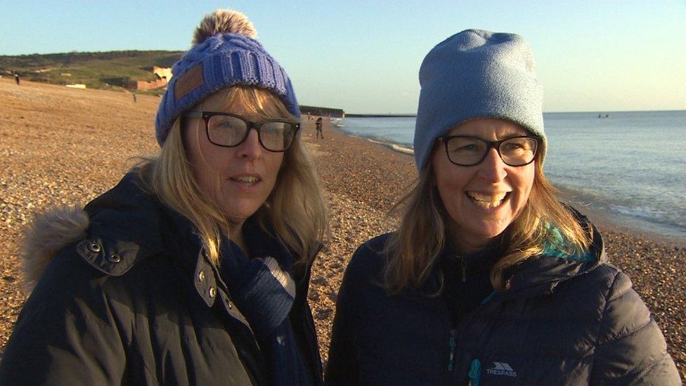 Emma Holter (left) and Lisa Glandfield