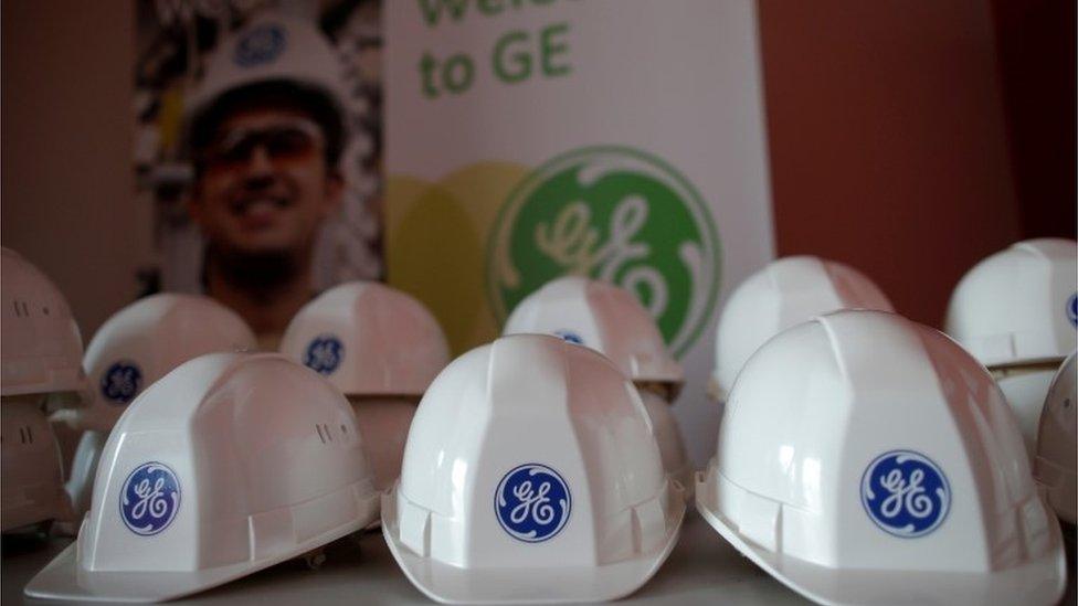 GE hard hats