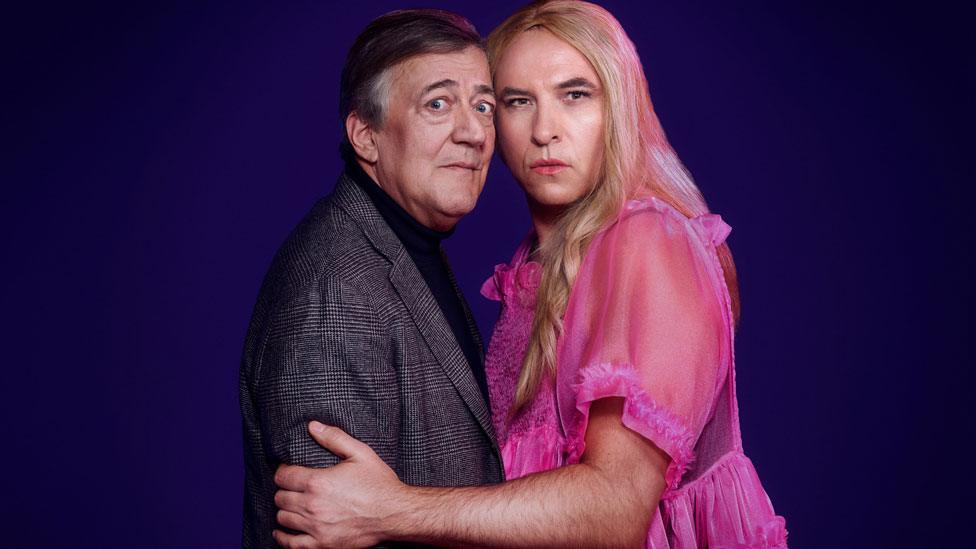 Stephen Fry and David Walliams